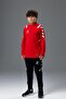 Dream Kids Training Tracksuit Top Red - 3