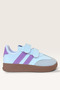 Unisex Velcro Comfortable Lightweight Children's Sports Shoes White - Lila
