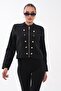 Women's Judge Collar Zipper Closure Jacket 265255 - - 3