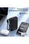 20000mAh Volta-45 Power Bank with 45W Fast Charging (Black) Built-in USB-C Cable, Triple Dev - 4