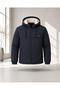 Men's Coat Winter Coat Hooded Fur Inside Warm Jacket Daily Coat Casual. - 4