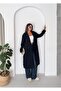 Double-Breasted Collar Long Trench Coat 1.20m