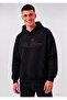 La Milano Printed Oversized Men's Hooded Sweatshirt
