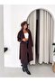 Double-Breasted Collar Long Trench Coat 1.20m - 7
