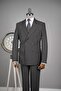 Exclusive Double-Breasted Suit Gray - 3