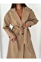Double-Breasted Collar Long Trench Coat 1.20m - 6