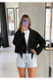 Tasseled Buttoned Crop Suede Jacket - 2