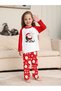 Family Christmas Pjs Matching Sets Baby Christmas Matching Jammies for Adults and Kids Holiday Xmas Sleepwear Set (Kids) - 8