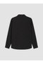 Ozmarka New Season Black Relax Fit Men's Shirt - 5
