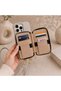 iPhone 16 Pro Max (6.9 Inch) Compatible Premium Lux Leather Case with Open Sides, Slim Design, Wallet, Zipper, Card Holder, Crossbody Neck Strap, and Drawstring Strap - 4