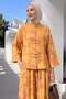 Patterned Kimono Set 262315 - Orange - 2