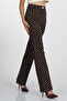 Spanish Style Polka Dot Patterned Lycra Trousers 30381 - 8