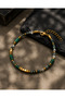 Neroa Natural Stone Stainless Steel Men's Bracelet - 3