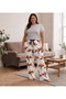 Lycra Ring Viscose Oversize Size Pajama Bottoms 6020