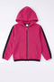 Girl's Ribbed Crop and Stripe Detailed Tracksuit Set - 4