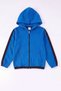 Girl's Ribbed Crop and Stripe Detailed Tracksuit Set - 4
