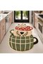 Sdt Fincan Patterned Modern Woven Base Decorative Carpet Sdtamour4110 - 2