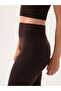 Motion High Waist Flared Leggings Brown - 4