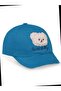 Bear Süzine Embroidery 6-18 Months Baby Boy Cap - Blue - 2