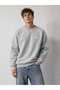 Unisex 3 Thread Threaded 100% Cotton Regular Fit Hoodless Basic Sweatshirt - 2