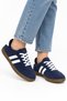 Unisex Nubuck Sneaker Shoes Dark Blue
