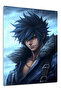 Gray Fullbuster Anime Metal Wall Art