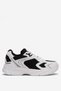 Unisex Faylon Sole Lace-Up Sports Shoes White Black