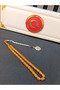 Sikma Stick Amber Prayer Beads
