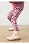 Girl's Basic Patterned Printed Tights 4701 - 2