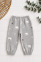 100% Cotton Baby Kids 3-Piece Elastic Cuffed Bottom Pajamas Tracksuit Jogger - 4