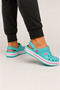 Unisex Confort Medical Nurse Sabo Slippers Green-Pink - 2