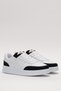 Unisex Flat Light Sole Sneaker Shoes White - Black - 3