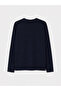 Vizyon New Season Navy Blue Printed Pajama Set - 3