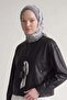 Gray Nature Pattern Elya Scarf - 2