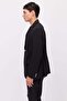 Men's Mono Collar Double Button Textured Jacket - 3