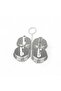 Date Jar Set - Silver - Set Of 4 Jars With Stand - 2
