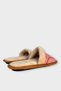 Unisex Plush Inside Non-Slip Sole Bohça House Slippers Pudra - 4