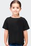 Plain Black Girls' T-Shirt 3-Pack Eco Package - 2