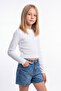 Girl's Ribbed Crop Top - 5