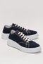 Comfortable Fit Thick Sole Women's Sneaker Shoes Dark Blue - 2