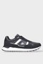 Unisex Orthopedic Skin Walking Running Sneaker Sports Shoes Black - White
