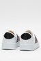 Unisex Sports Sneaker Shoes White - Black - 5