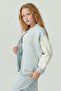 Girls' printed college jacket - 4