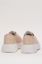 Comfortable Fit Thick Sole Women's Sneaker Shoes Beige - 7