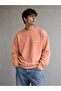 Unisex 3 Thread Threaded 100% Cotton Regular Fit Hoodless Basic Sweatshirt - 3