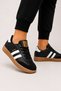 Comfortable Unisex Sports Shoes Black - White - 2