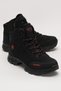 Unisex Cold-Proof Long Outdoor Trekking Boots Black - 2