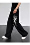 Unisex Angel Blade Printed Winter Baggy Sweatpants - 2