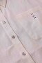 Cream linen shirt with belt detail - 3