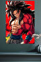 Goku Super Saiyan 4 Anime Metal Wall Art - 4
